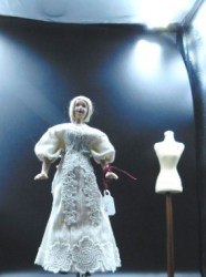 blonde dollhouse white lace